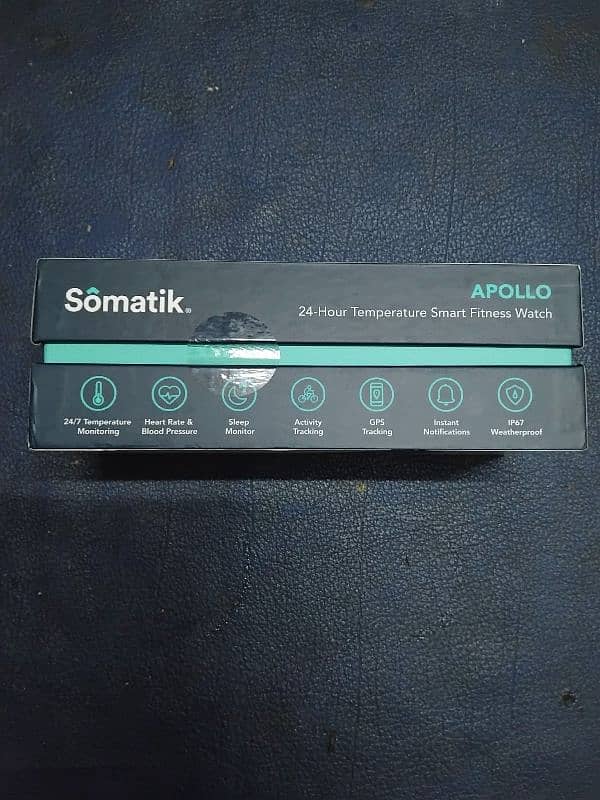 Somatic APOLLO 24-Hour Temperature Smart Fitness Watch 1