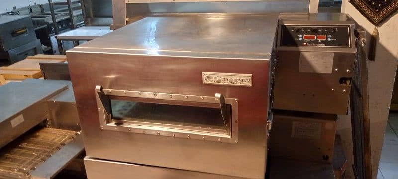 pizza oven conveyor jk, gasro, middle by marshall, dough mixer, fryer 1