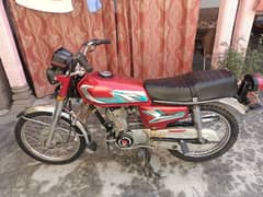 Honda 125 2012 model Attock number