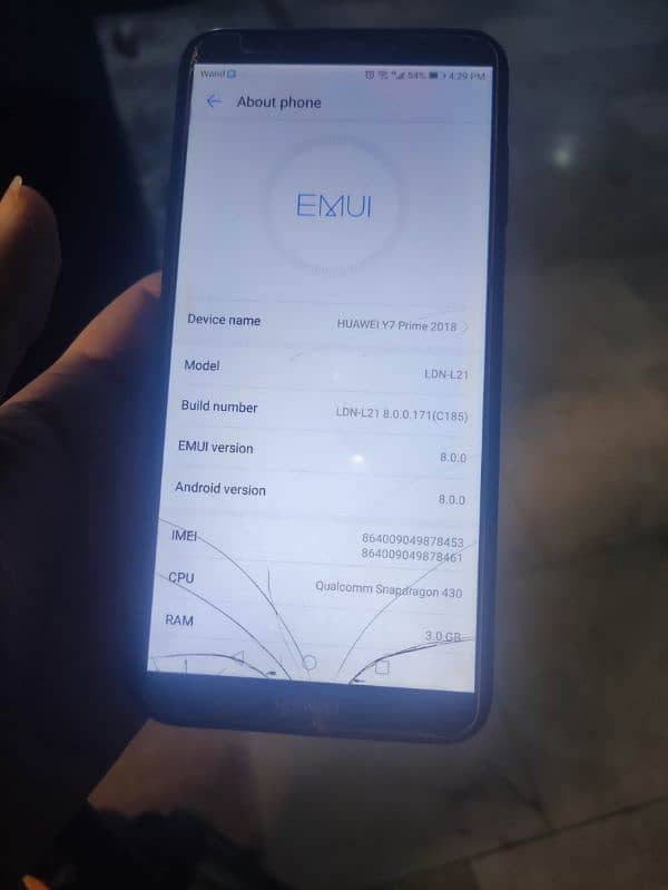 Huawei y7 prime 2018 exchange possible 1