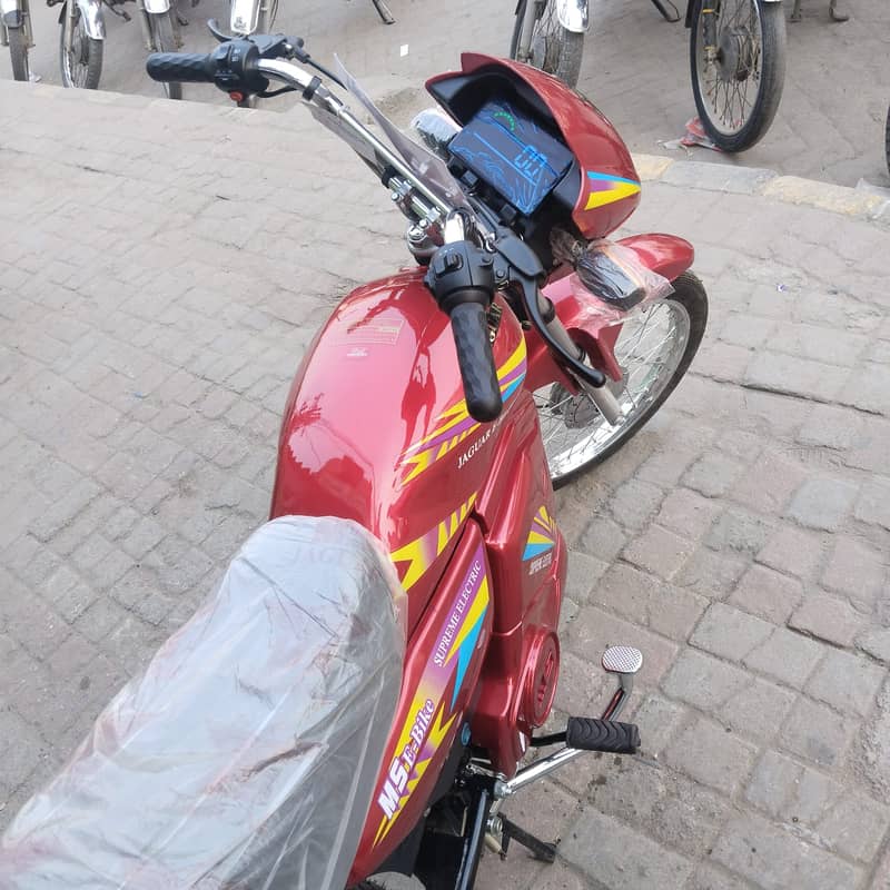 MS Jaguar E-70 Supreme 2025 | Electric Bike Red Colour 1