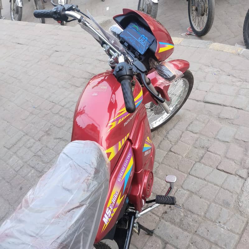 MS Jaguar E-70 Supreme 2025 | Electric Bike Red Colour 3