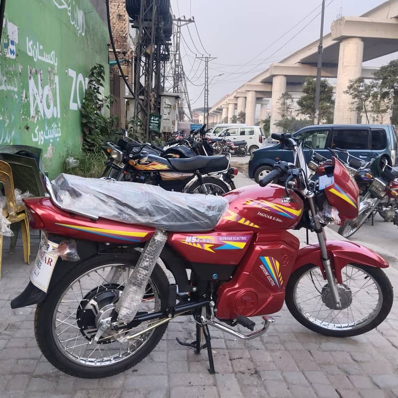 MS Jaguar E-70 Supreme 2025 | Electric Bike Red Colour 5