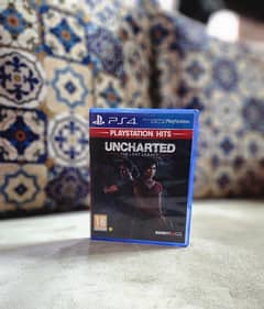 uncharted the lost lagacy ps4 disc