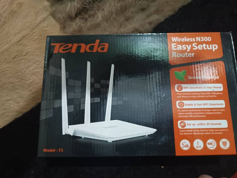 Tenda Wireless N300 router 1