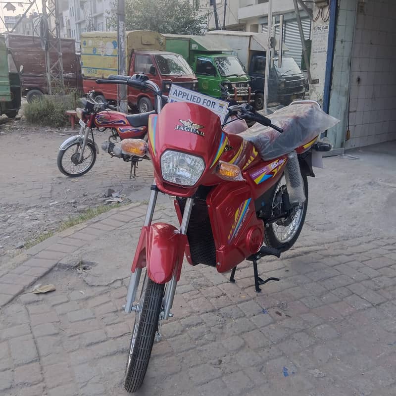 Electric Bike Red Colour | MS Jaguar E-70 Supreme 2025 9