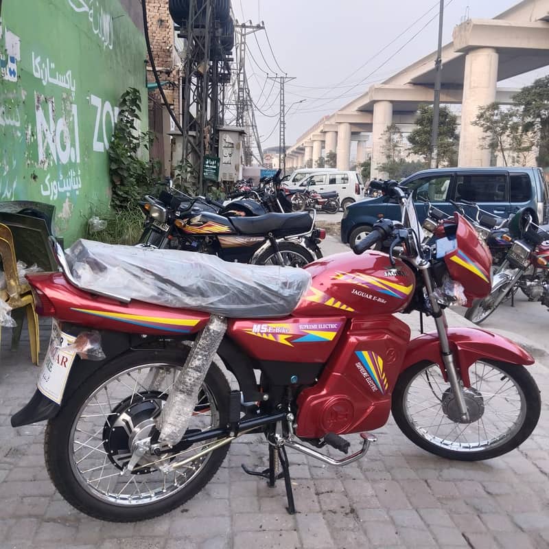 Electric Bike Red Colour | MS Jaguar E-70 Supreme 2025 10