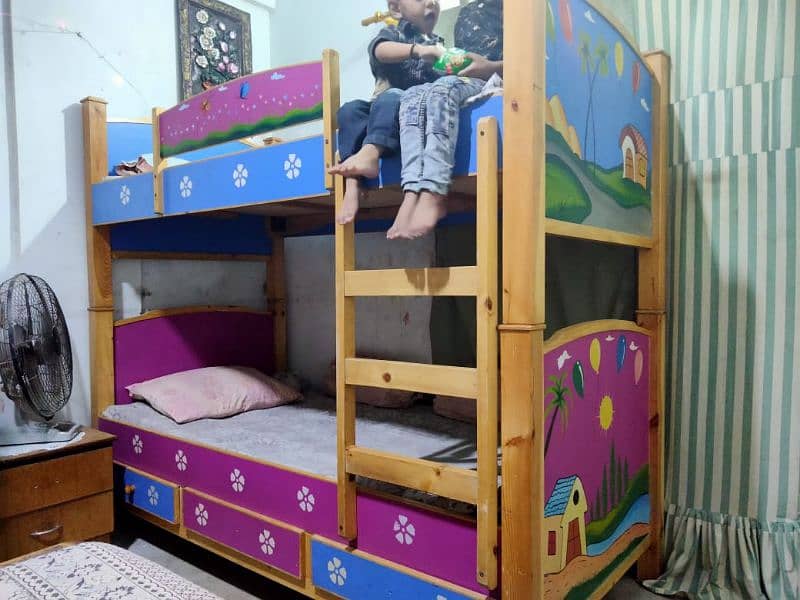 double bed for kids 0