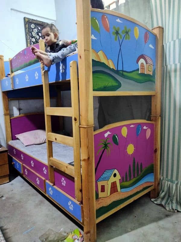 double bed for kids 1