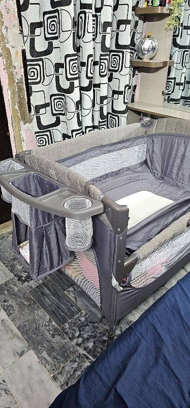 Tinnies Newborn Baby Cot (Play Yard) 12