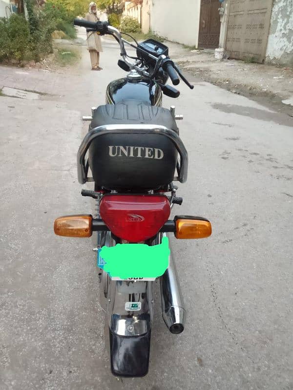 united 70cc 2023 model in neat condition urgent sale  03089555226 4