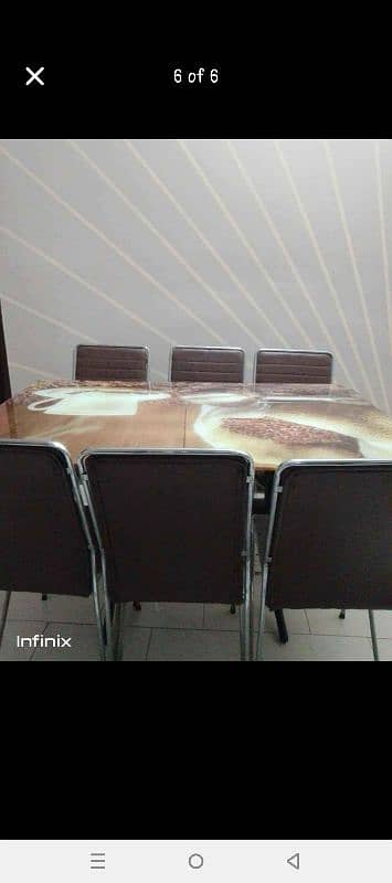 6 seater dininng table 2