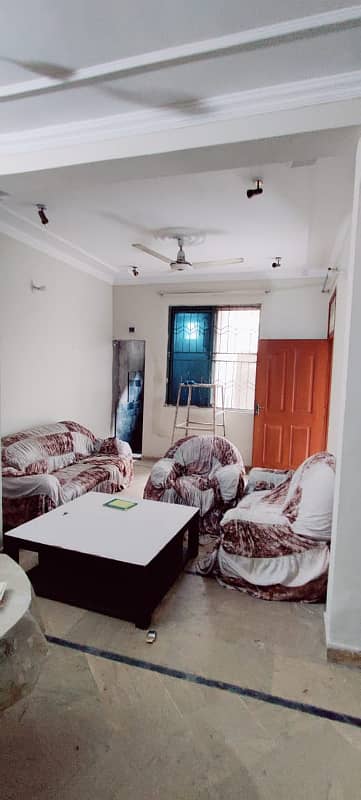 Furnished lower portion 6 marla for rent in model town link road 13