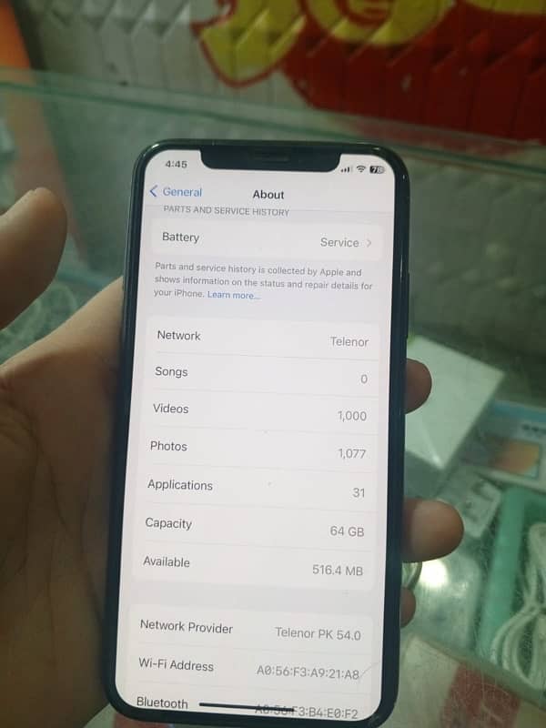 Iphone X  PTA registered 1