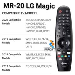 LG Magic Remote Control with voice & Mouse option 03401014873