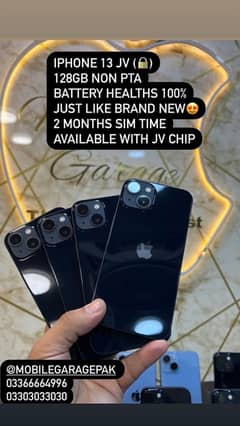 Iphone 13 128gb Non pta Jv