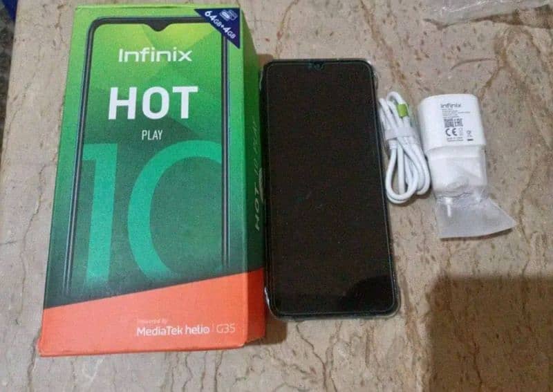 Infinix Hot 10 play 4/64 pta aproved 1