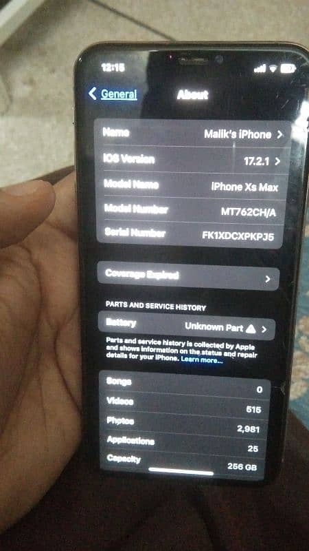 Iphone xs max 256 gb 2