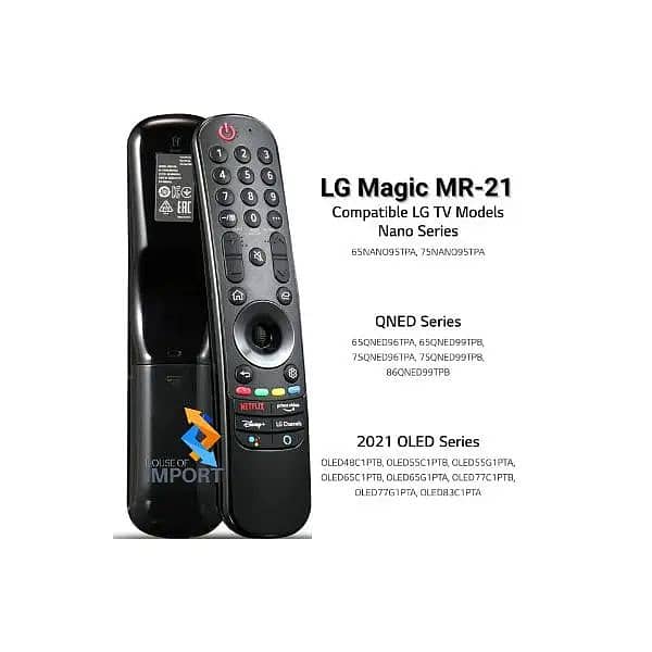 LG Magic Remote Control with voice & Mouse option 03401014873 1