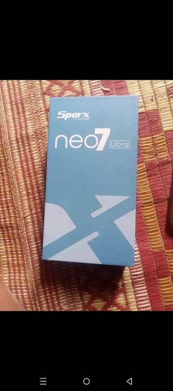 sparx neo 7 6/128 full packing only glass crack 2