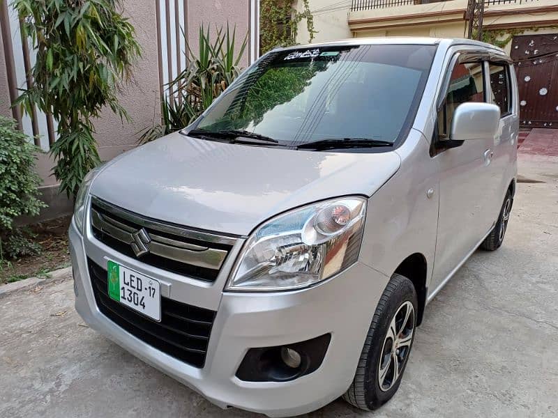 Suzuki Wagon R vxl 2017 total original car 6