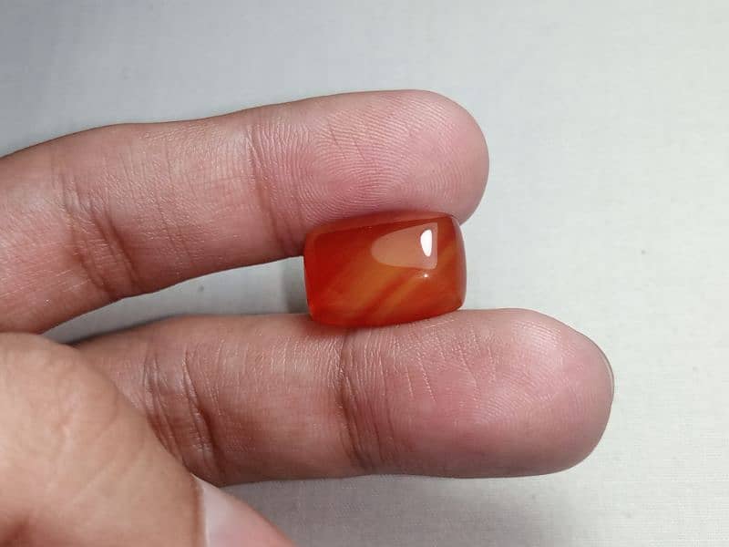 Irani Carnelian Aqeeq Natural Stone 2