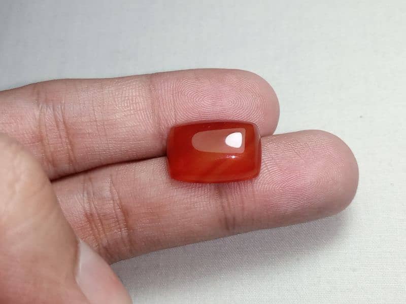 Irani Carnelian Aqeeq Natural Stone 3