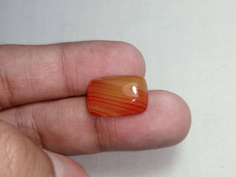 Irani Carnelian Aqeeq Natural Stone 4