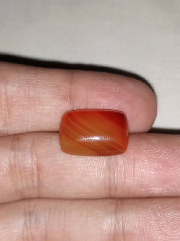 Irani Carnelian Aqeeq Natural Stone 6