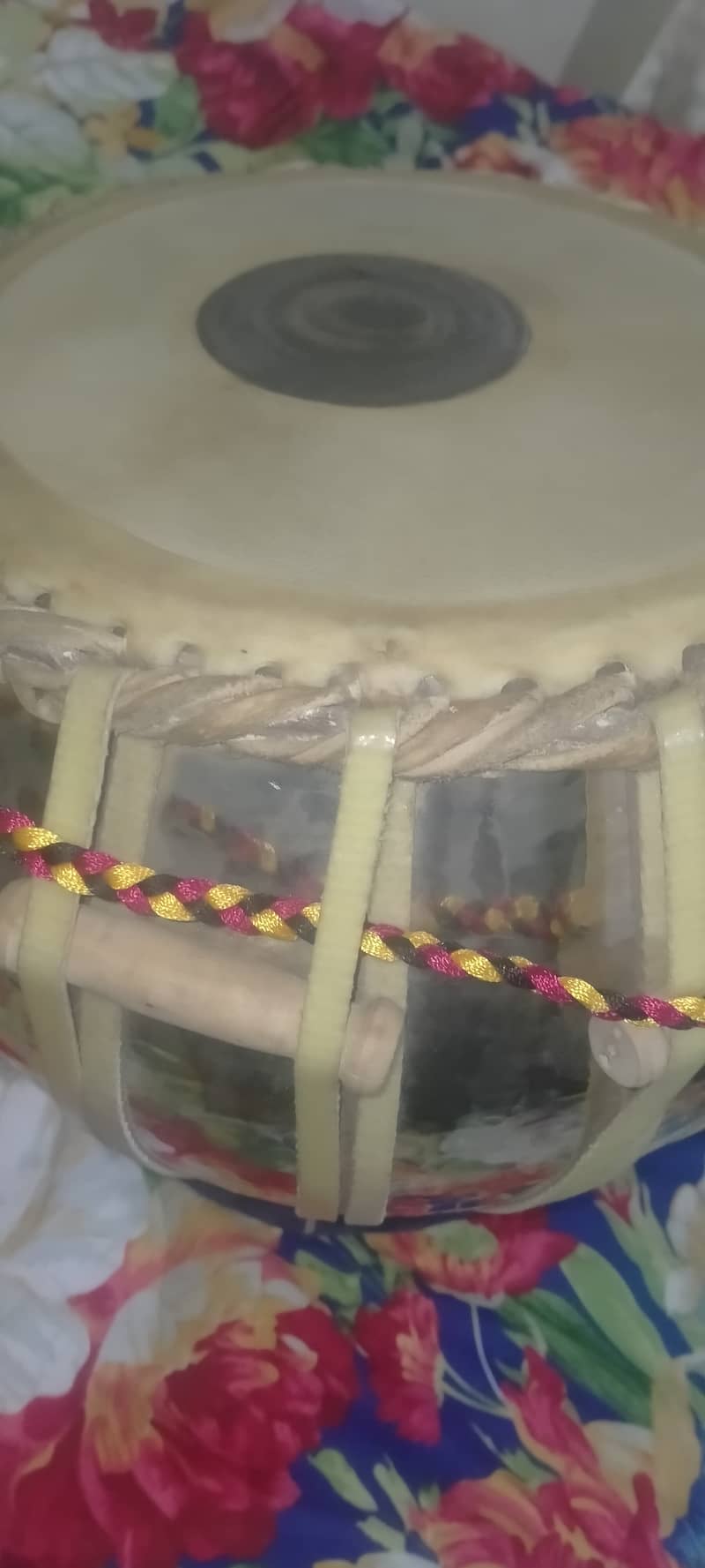 Tabla with black shisham chatu and Baya 1KG in 10/10 condition 3