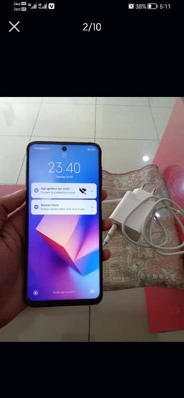 Redmi Note 9s official pta 8/128 2