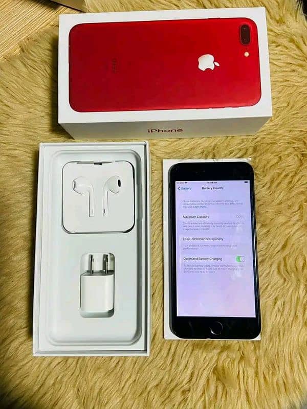 iphone 7 plus 128gb PTA approved 03457061567 My WhatsApp number 1