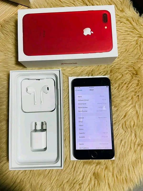 iphone 7 plus 128gb PTA approved 03457061567 My WhatsApp number 3