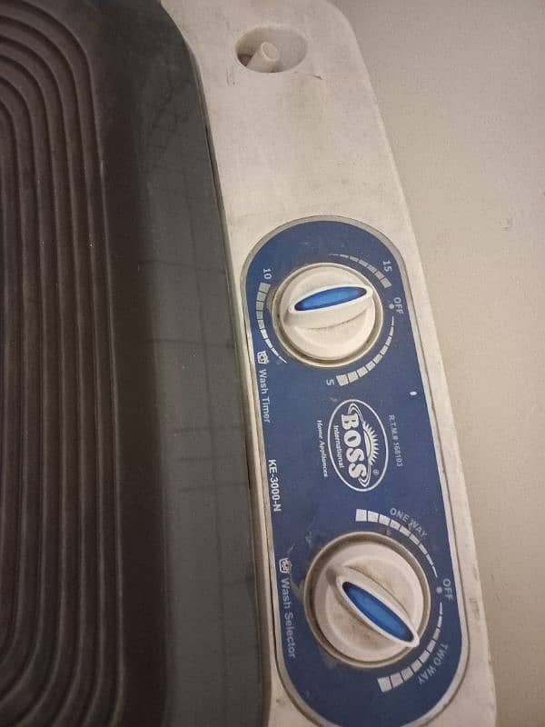 BOSS washing machine 1