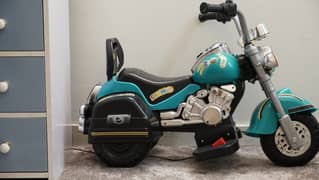 Kids Bike Harley Davidson Battery operated green | Kids Toys Online