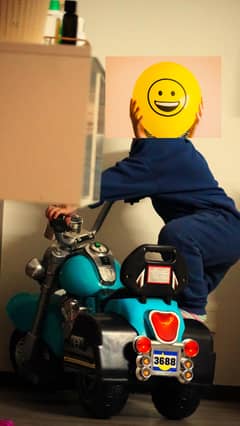 Kids Bike Harley Davidson Battery operated green | Kids Toys Online