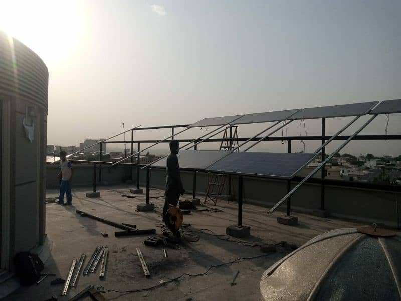 Solar System Installation and structure 0