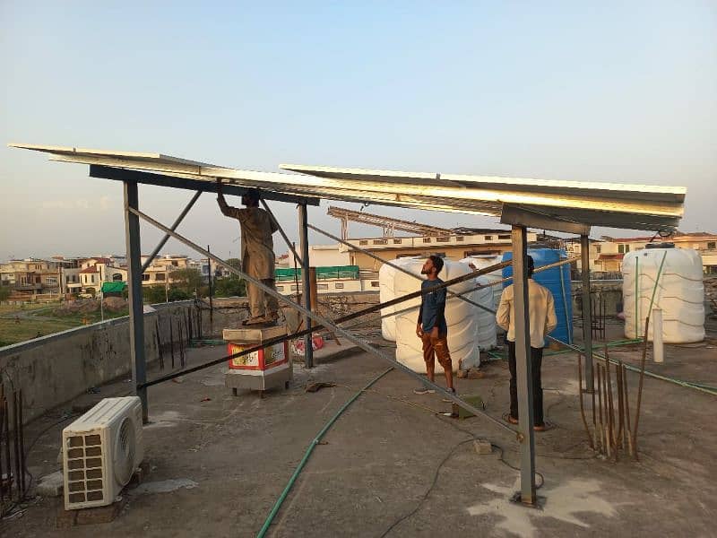 Solar System Installation and structure 2