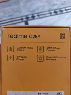 Realme C25 Y Brand new condition 0