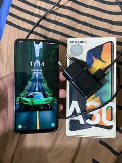 samsung A30 with full box