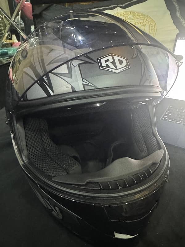 RD DEMON DOT APPROVED L HELMET 1