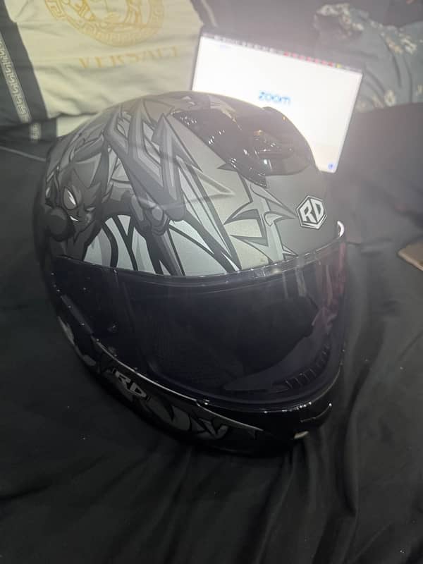 RD DEMON DOT APPROVED L HELMET 4