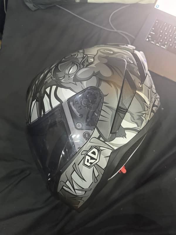 RD DEMON DOT APPROVED L HELMET 5