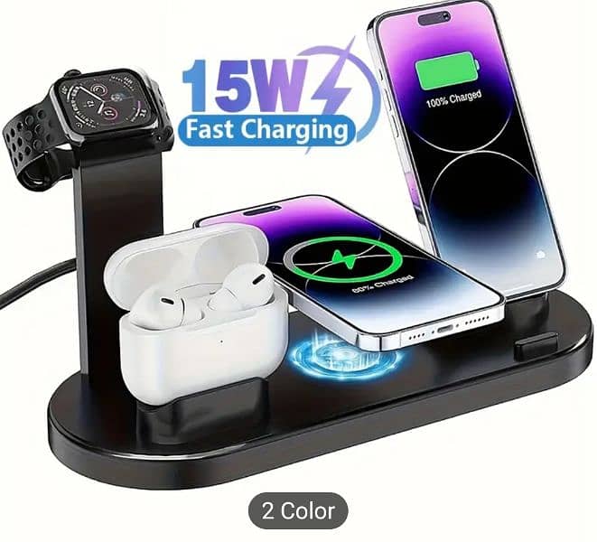 6 in 1 wireless charging stand 0