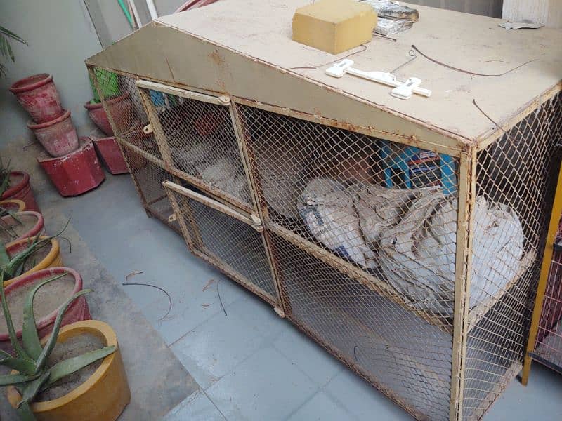 iron hen cage 2 portion 1