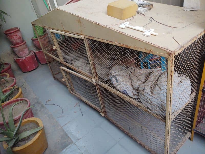 iron hen cage 2 portion 2