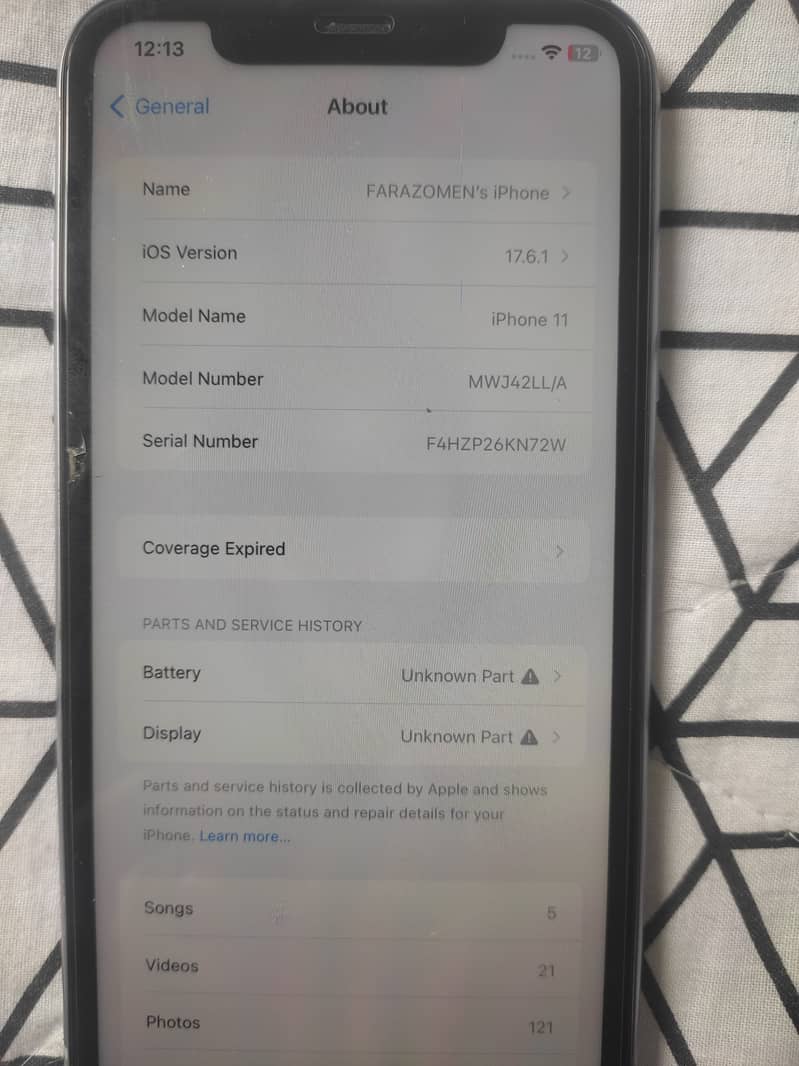 Iphone 11 128gb FU 0