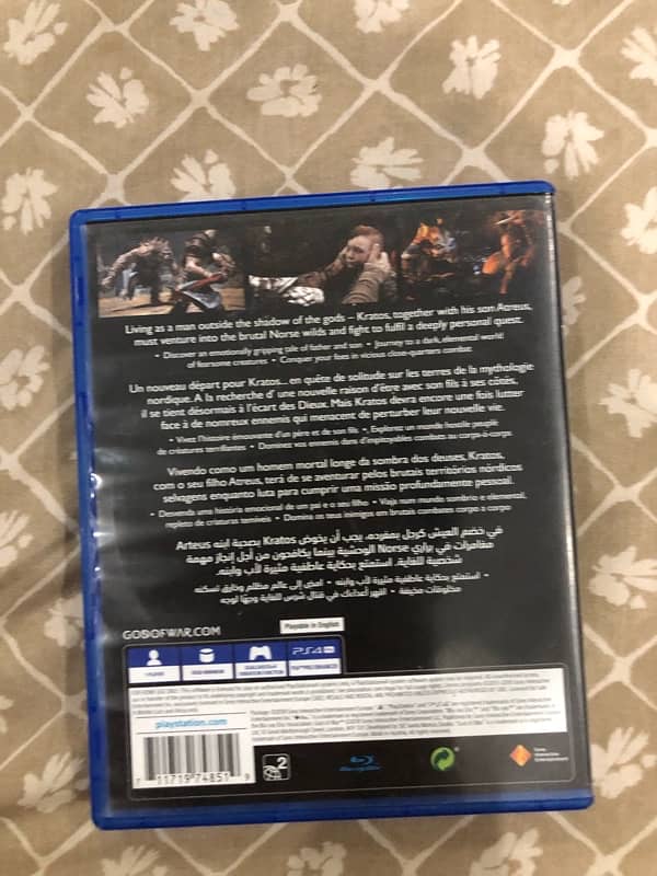 god of way ps4 pro disk (new condition) 1