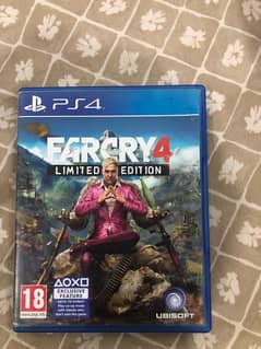 far cry 4 limited edition disk (new condition)