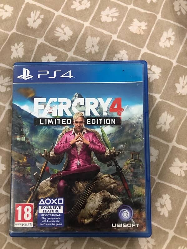 far cry 4 limited edition disk (new condition) 0